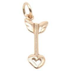 DODO Liebe Pfeil-Anhänger in Rose Gold