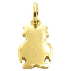 Colgante DODO Búho en Oro Amarillo