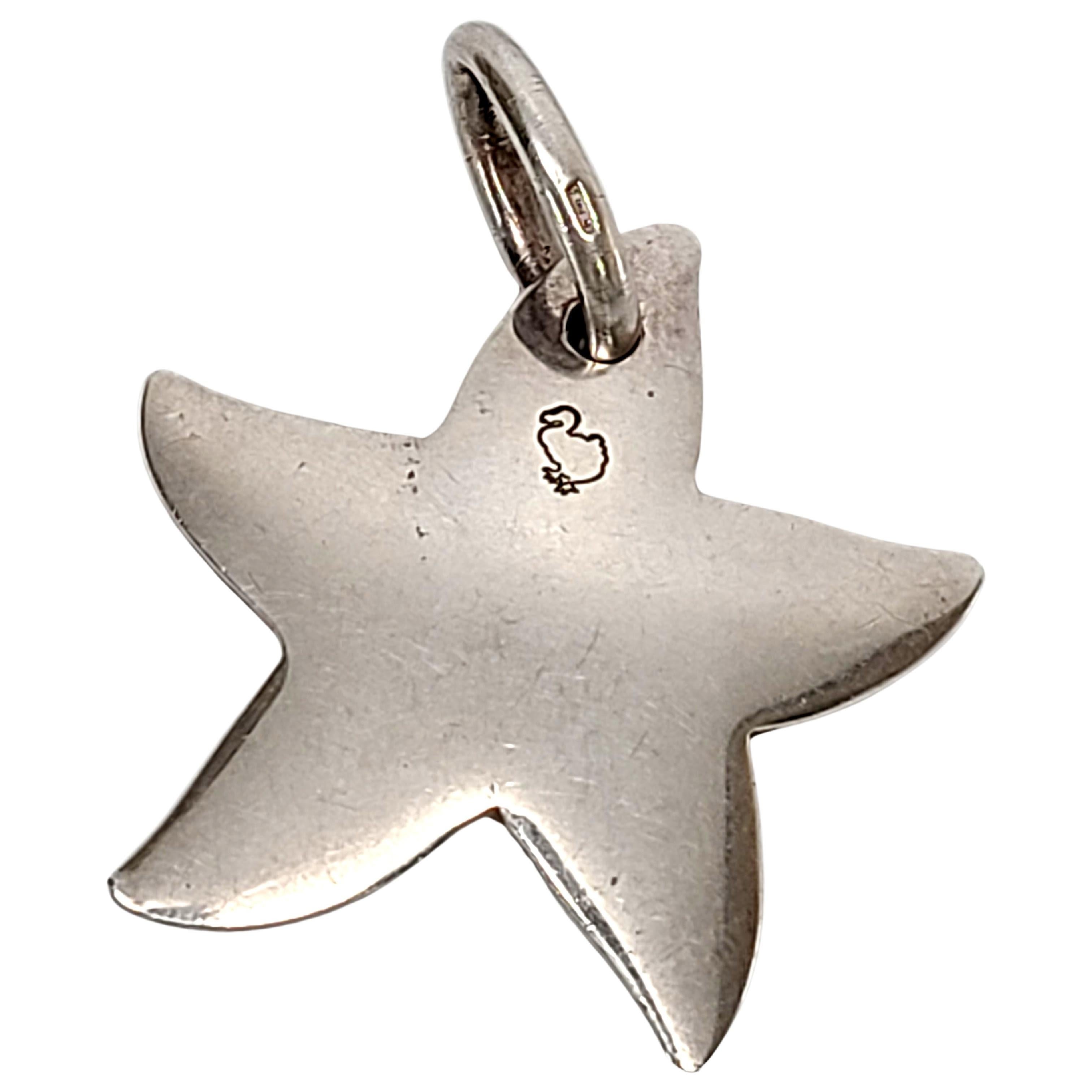 Women's Dodo Pomellato Sterling Silver Starfish Pendant