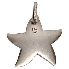 Vintage Dodo Pomellato Sterling Silver Starfish Pendant