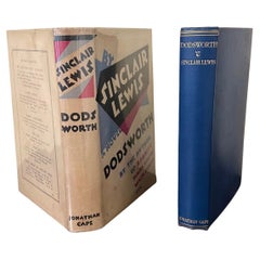 Antique Dodsworth by Sinclair Lewis First English Edition Published 1929 Jonathan Cape