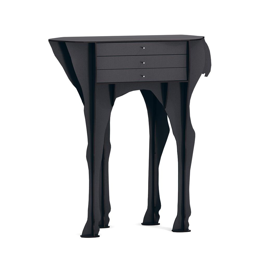 French Doe chest of drawers - Black BAMBI For Sale
