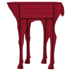 Doe chest of drawers - Red BAMBI