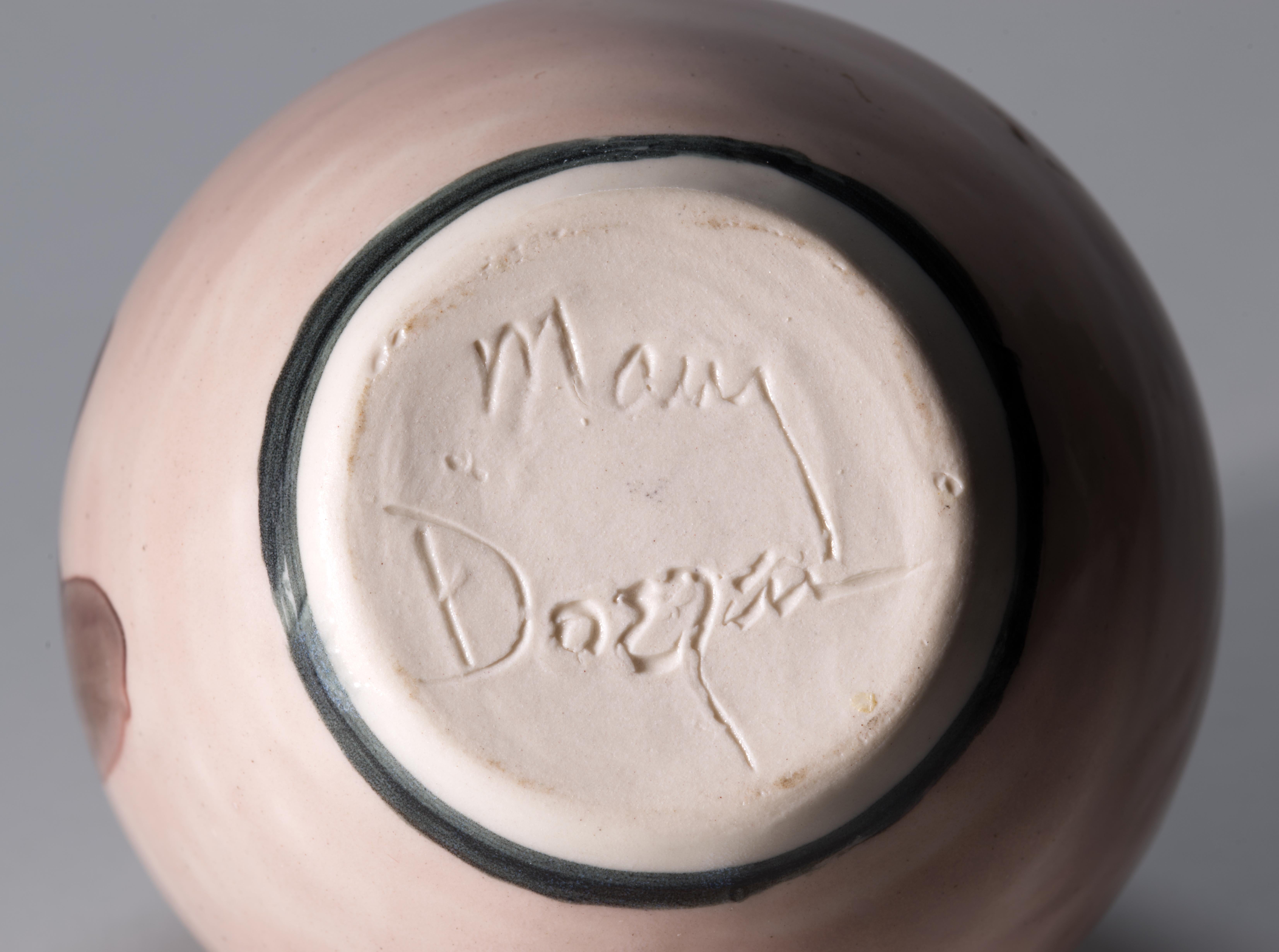 20th Century Doezema Bud Vase, American Studio Art Pottery, 1970s For Sale