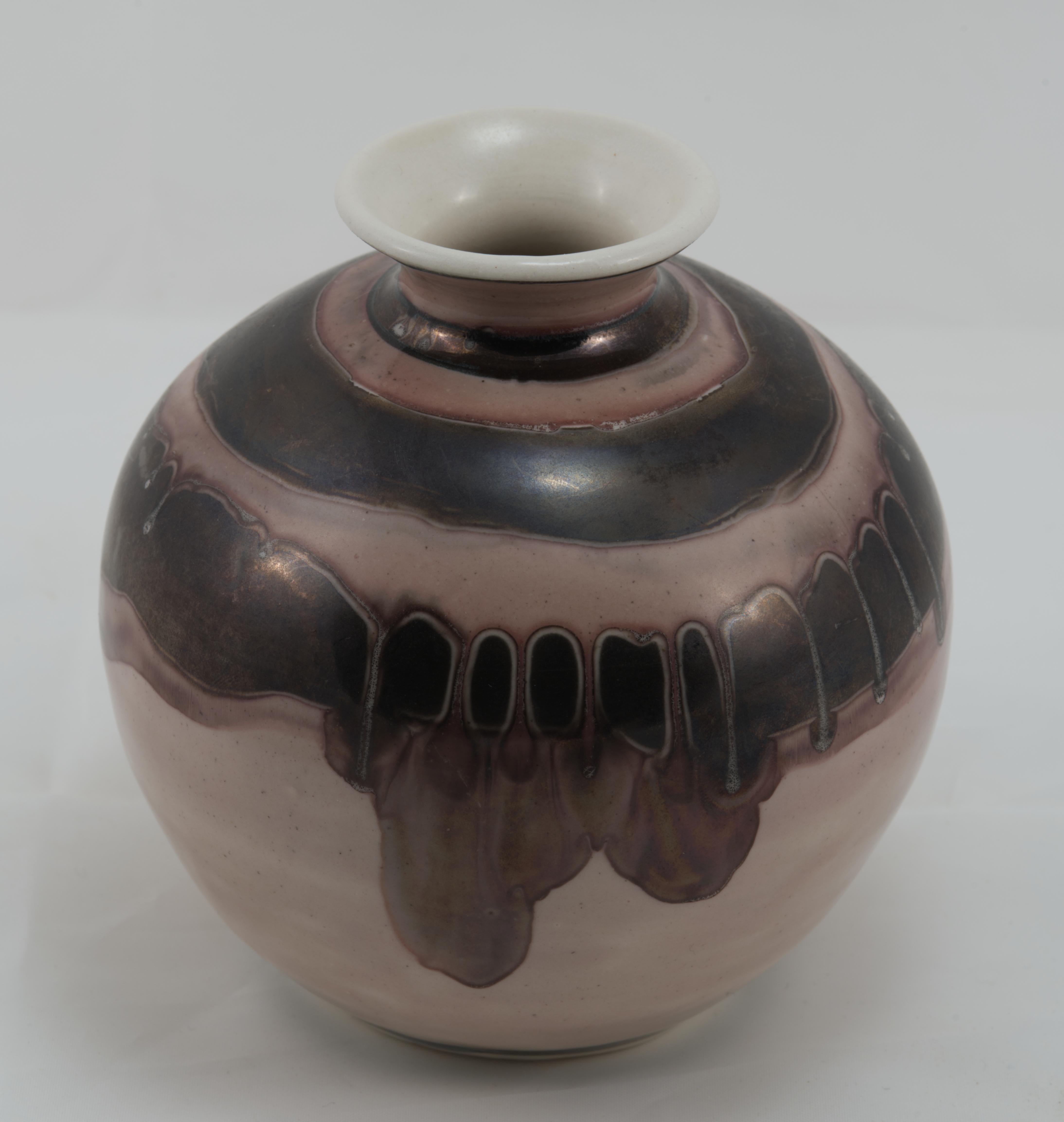 Ceramic Doezema Bud Vase, American Studio Art Pottery, 1970s For Sale