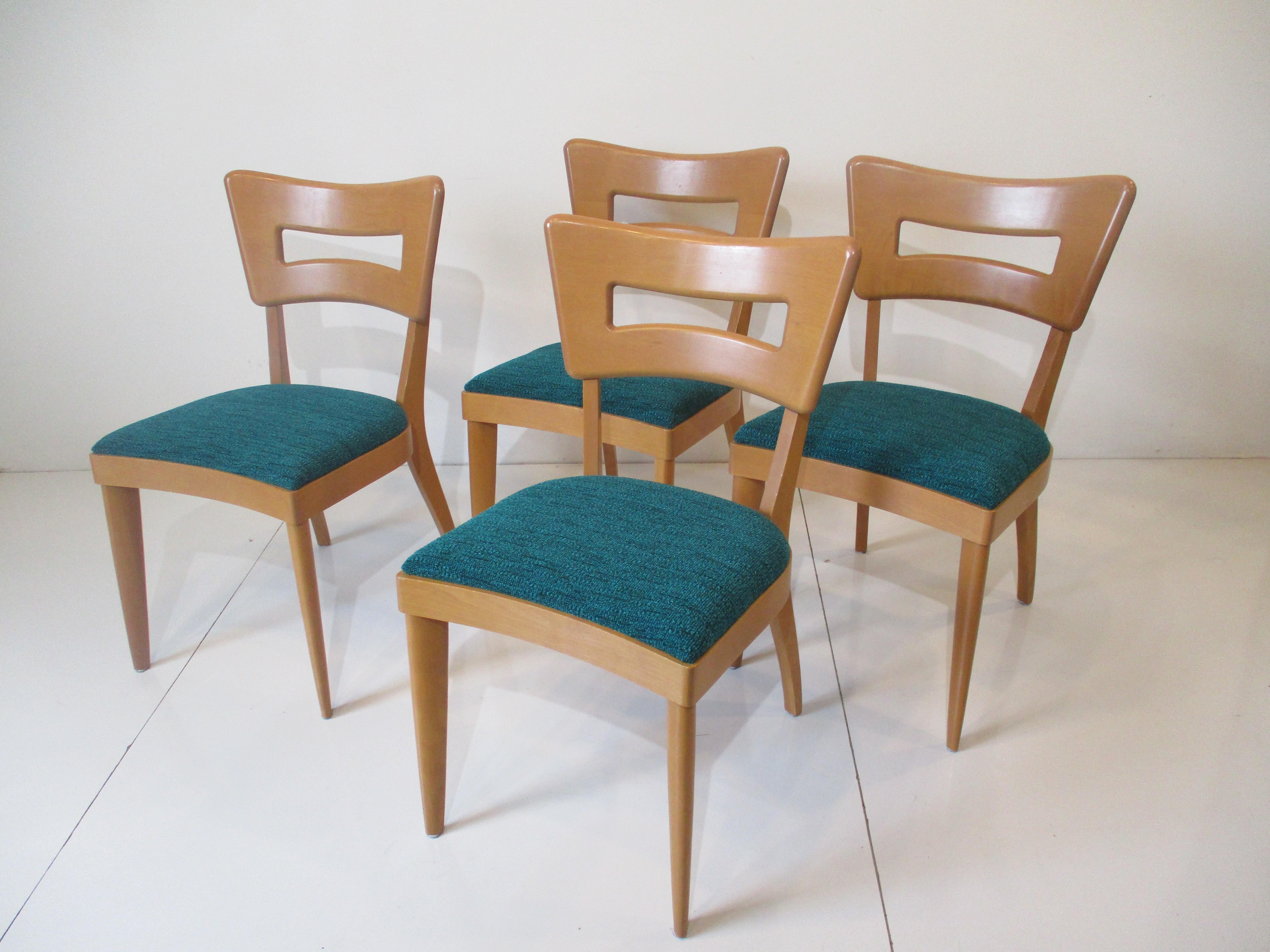 Dog Bone Champagne Toned Dining Chairs by Wakefield 5