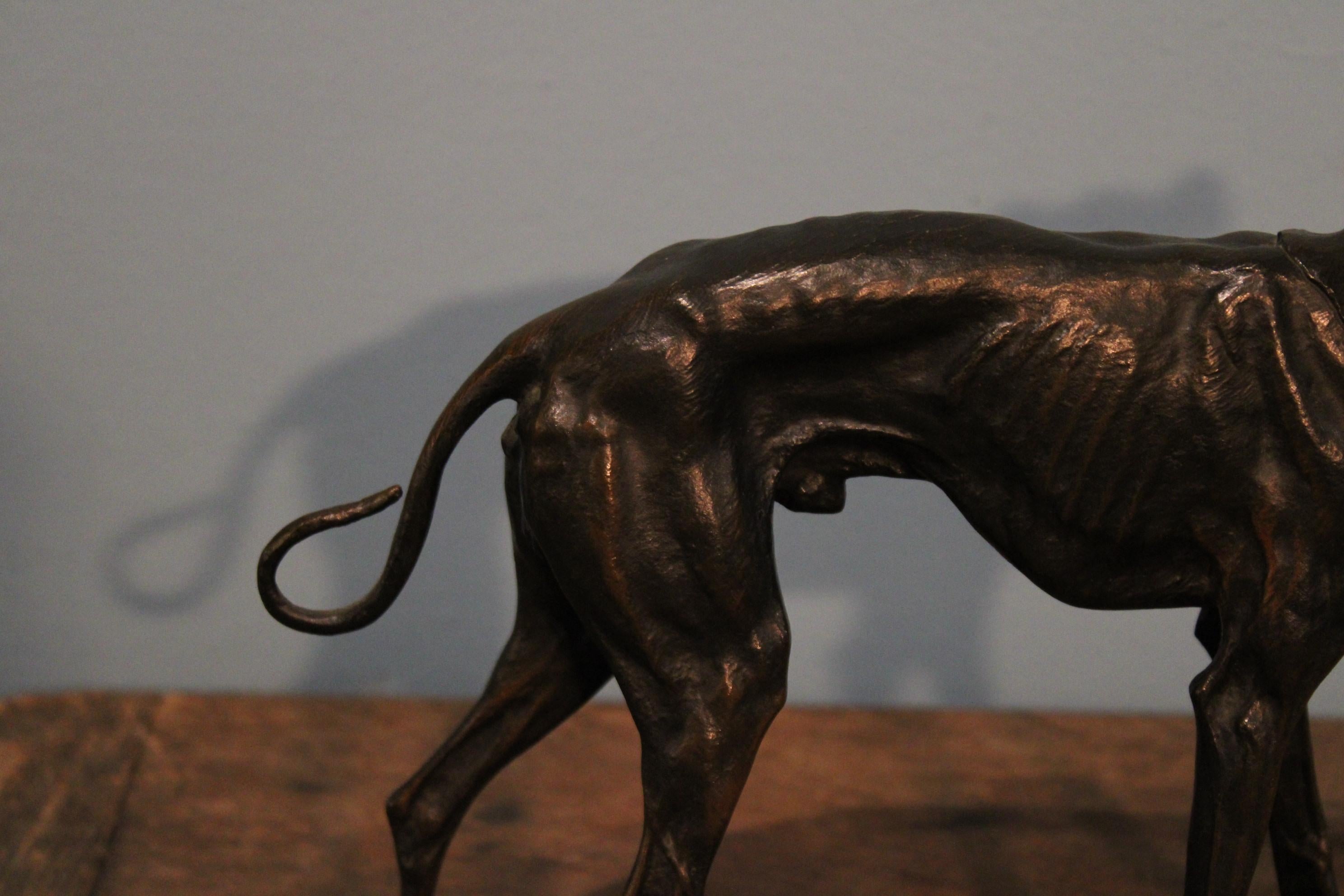 Dog Bronze Sculpture by Pierre Jules Mene, 19th Century 3