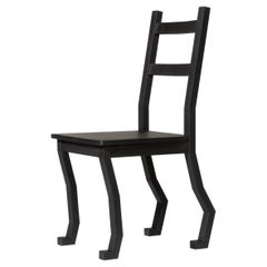 Chaise de chien noire (Dutch Design, 2023) par Paul&Albert