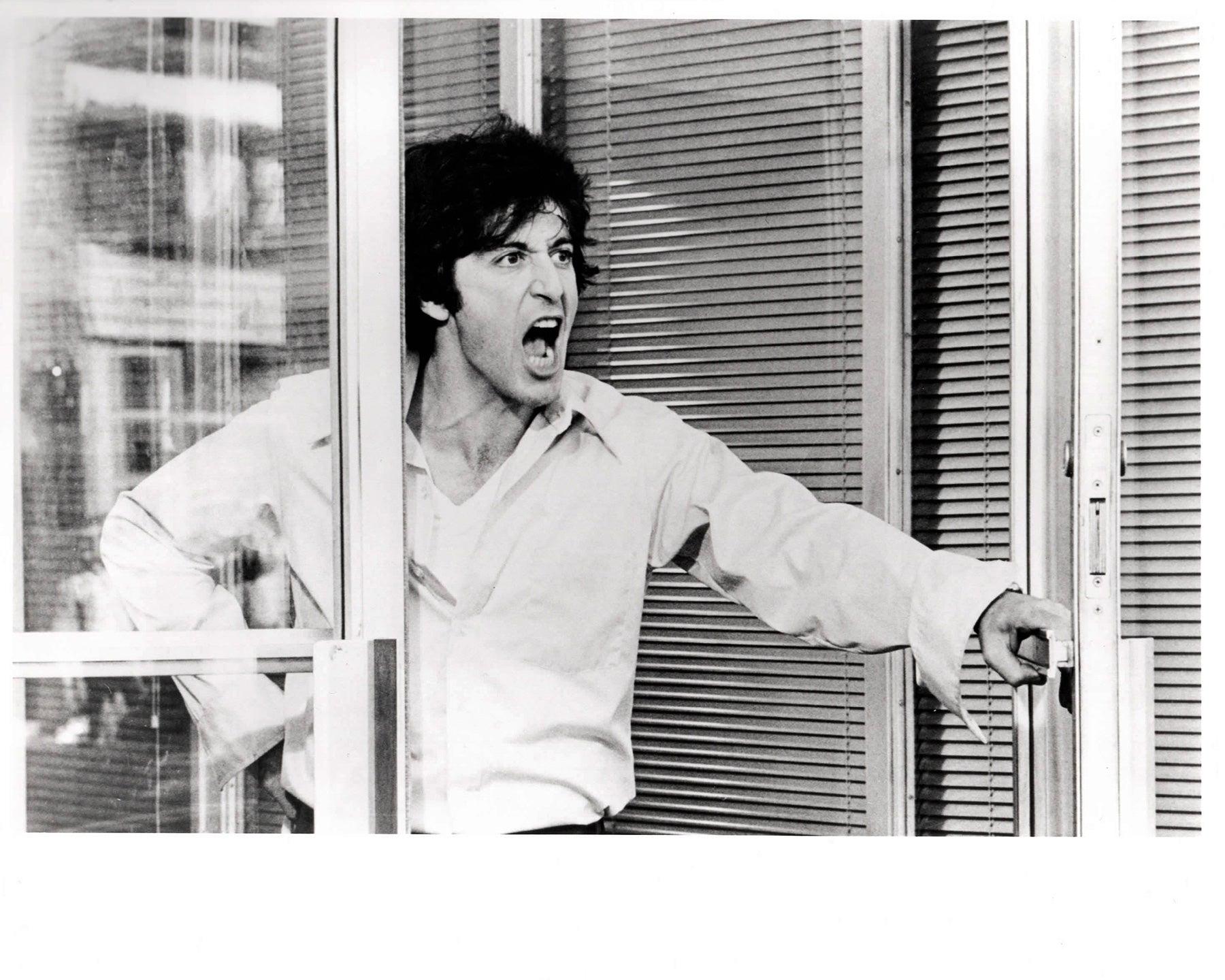 Dog Day Afternoon 1975 Werbefilm Film Presse Standbild Gerahmt (Papier) im Angebot