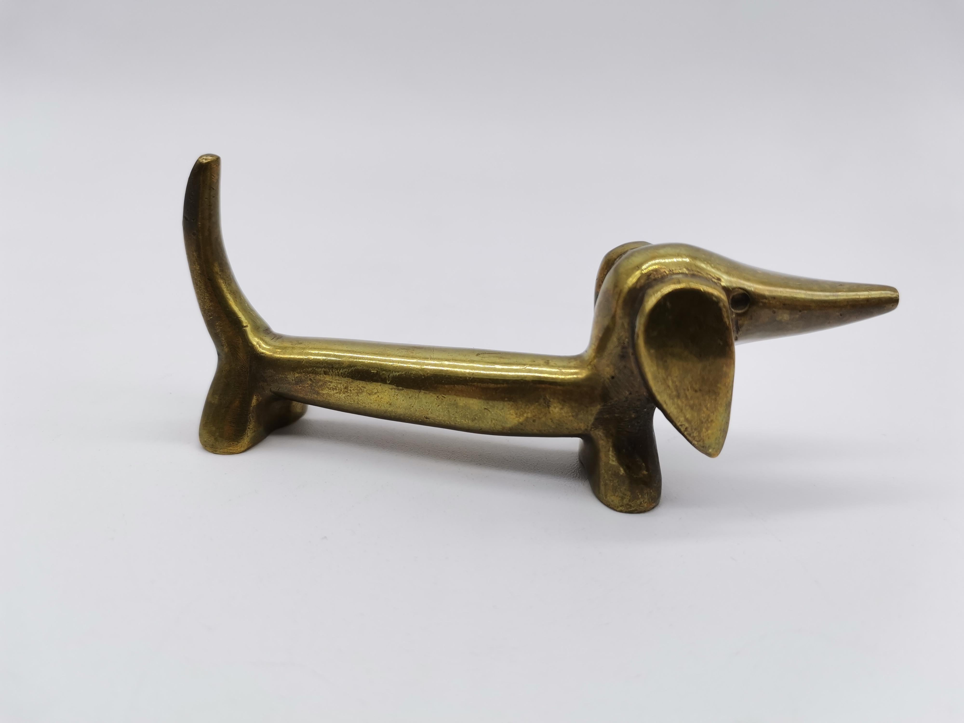 brass dog figurine