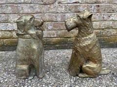 Dog Form Fireplace Tools