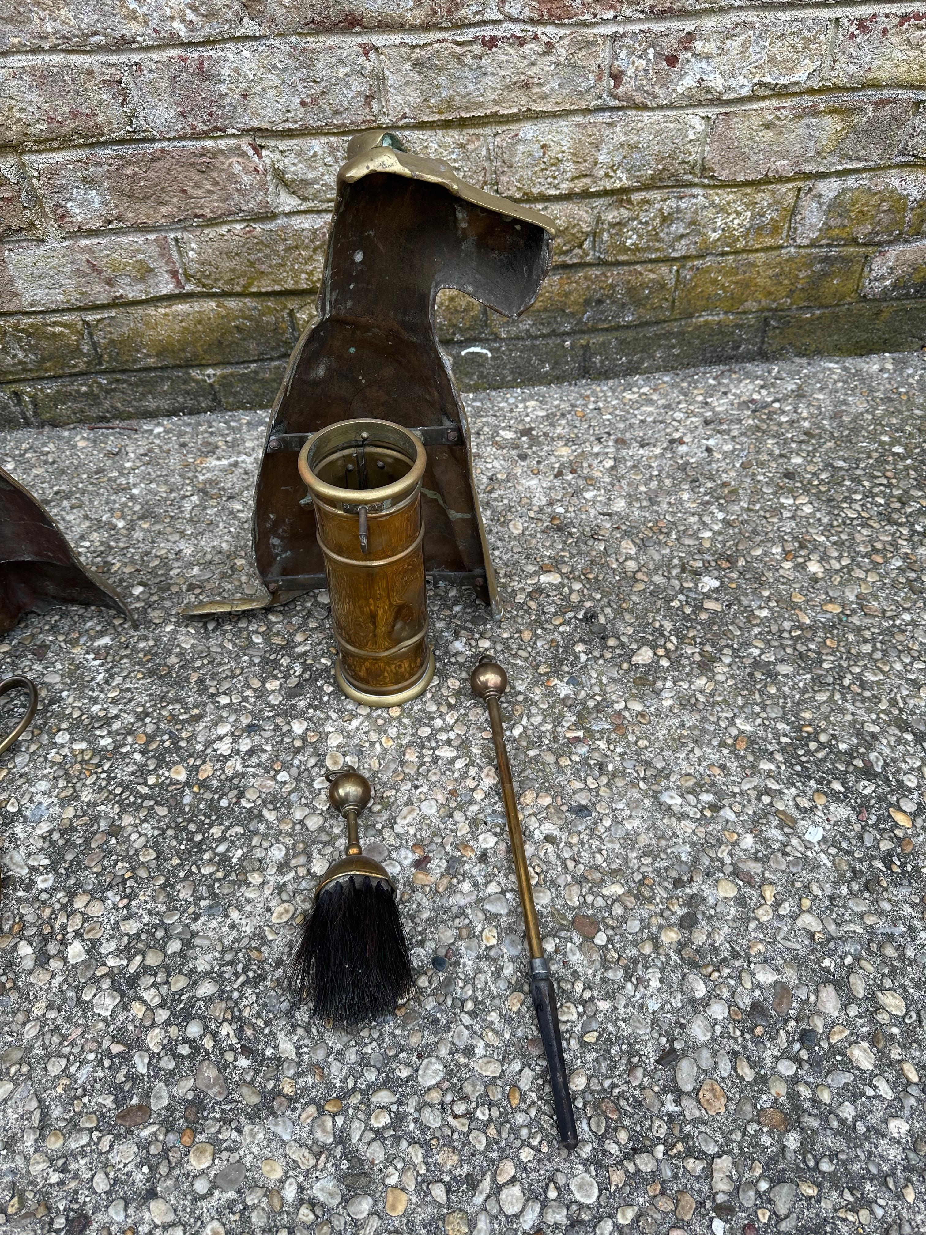 Dog Form Fireplace Tools For Sale 1