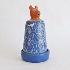 Dog Heads Sculpture, Unique Piece