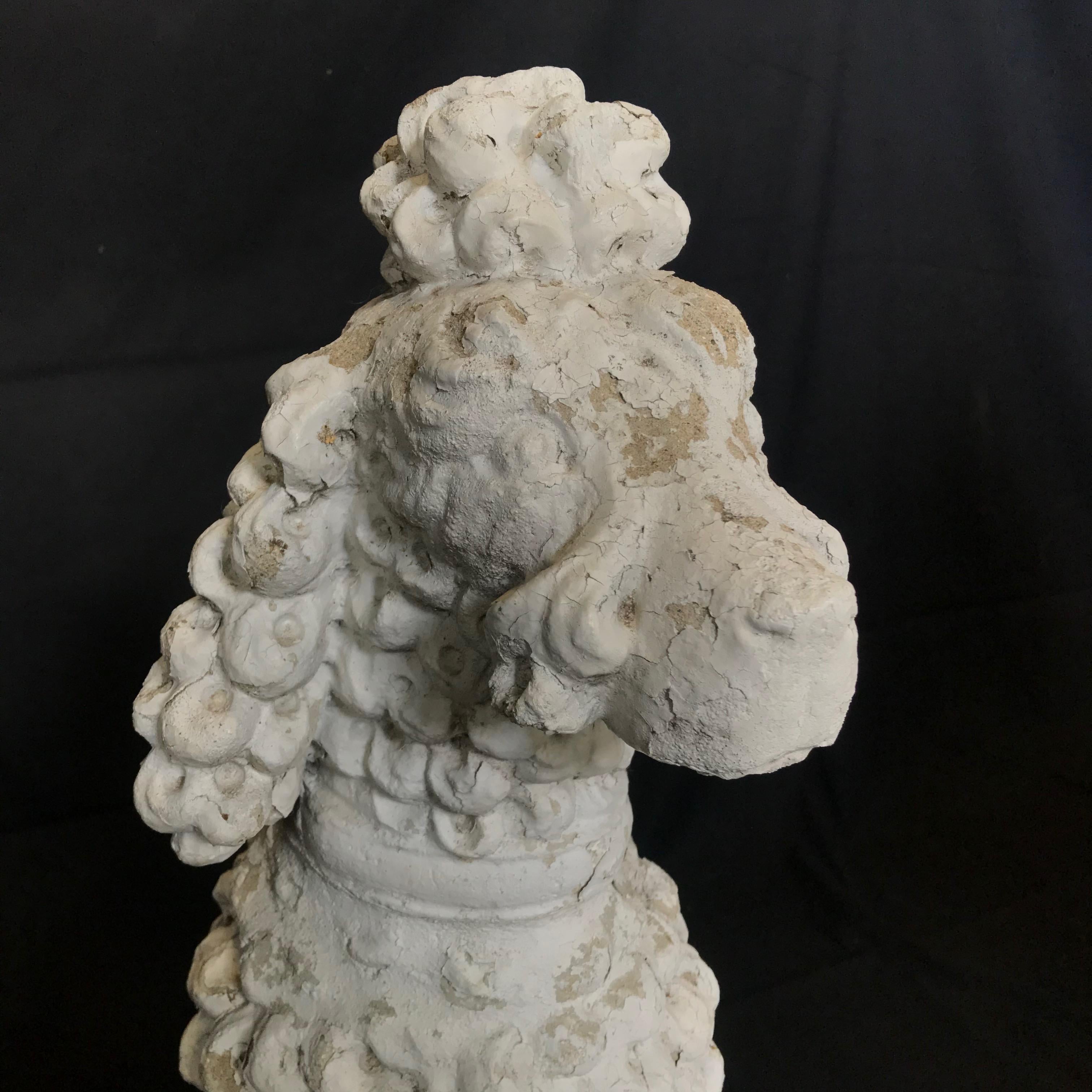 Dog Lovers' Life-Sized Stone French Poodle Sculpture Statue 5