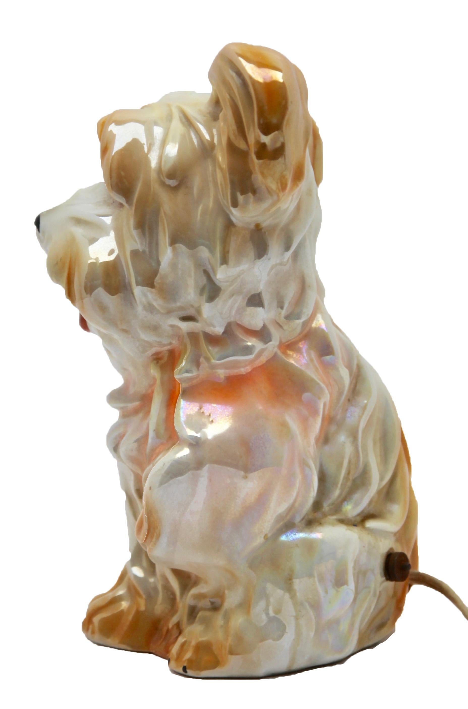 Art Nouveau Lampada profumata per cani / Purificatore d'aria / Carl Scheidig Gräfenthal, Germania, circa 1930 in vendita
