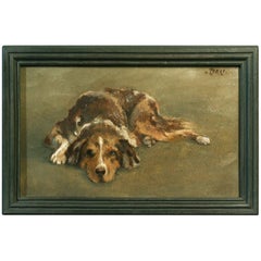 Dog Portrait British or American School, Early 20th Century