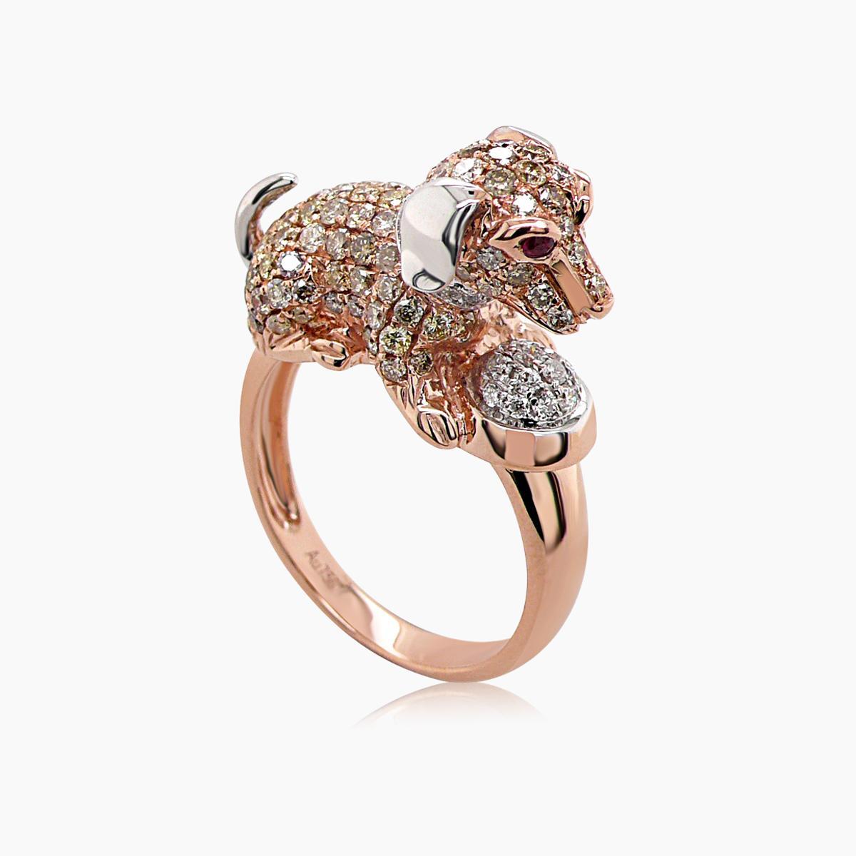 Abmessungen: 2.10x3.10x1.00cm
Farbe: 18K Rose Gold
MATERIALIEN:

