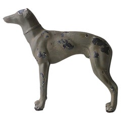 Escultura Perro Objeto Decorativo Estilo Art Decó