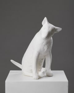 Escultura de perro "Rosa" de Sonja Petterson, Suecia, 2000