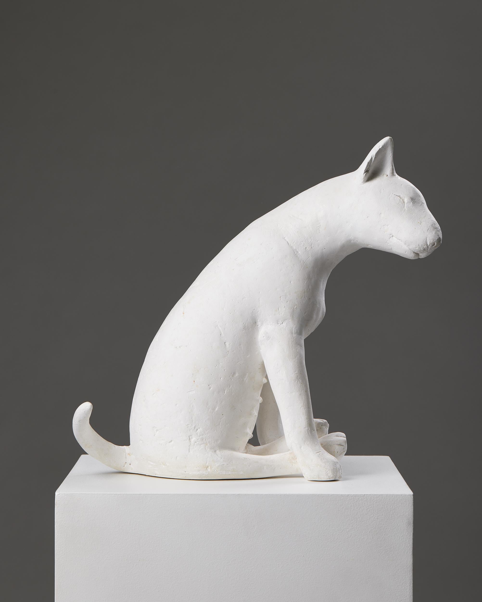 Contemporary Dog Sculpture 'Rosa' by Sonja Petterson, Sweden, 2000 For Sale