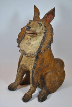 Dog Shaped Hand-Painted Ceramic Bank