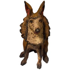 Dog Shaped Hand-Painted Ceramic Bank