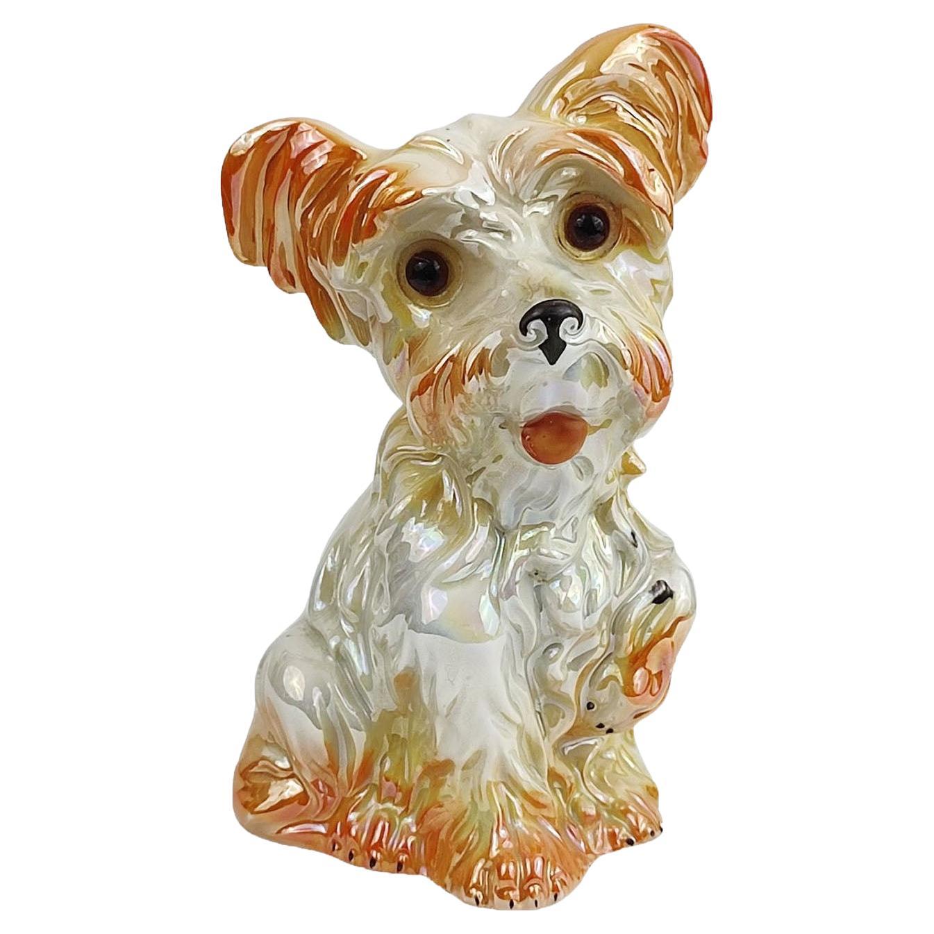 Dog-Shaped Perfume Lamp from Carl Scheidig Gräfenthal, Germany, 1930s For Sale