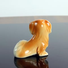 Dog Statue Pekingese, Czechoslovakia, 1960s