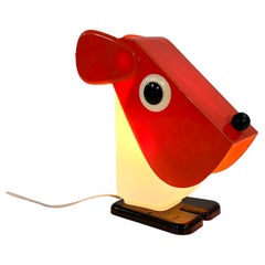 Dog Table Lamp by Fernando Cassetta for Tacman, 1970s