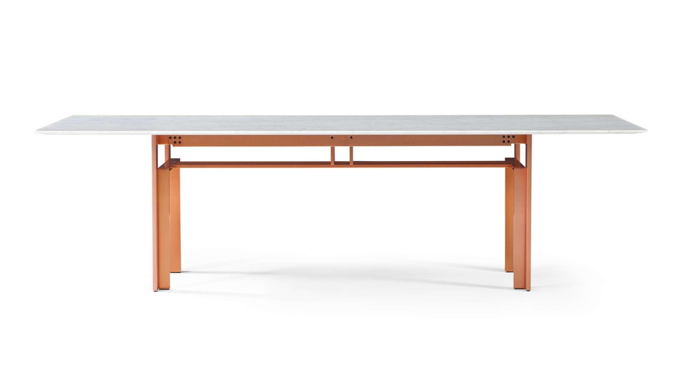Italian Doge Large Dining Table by Carlo Scarpa for Cassina For Sale