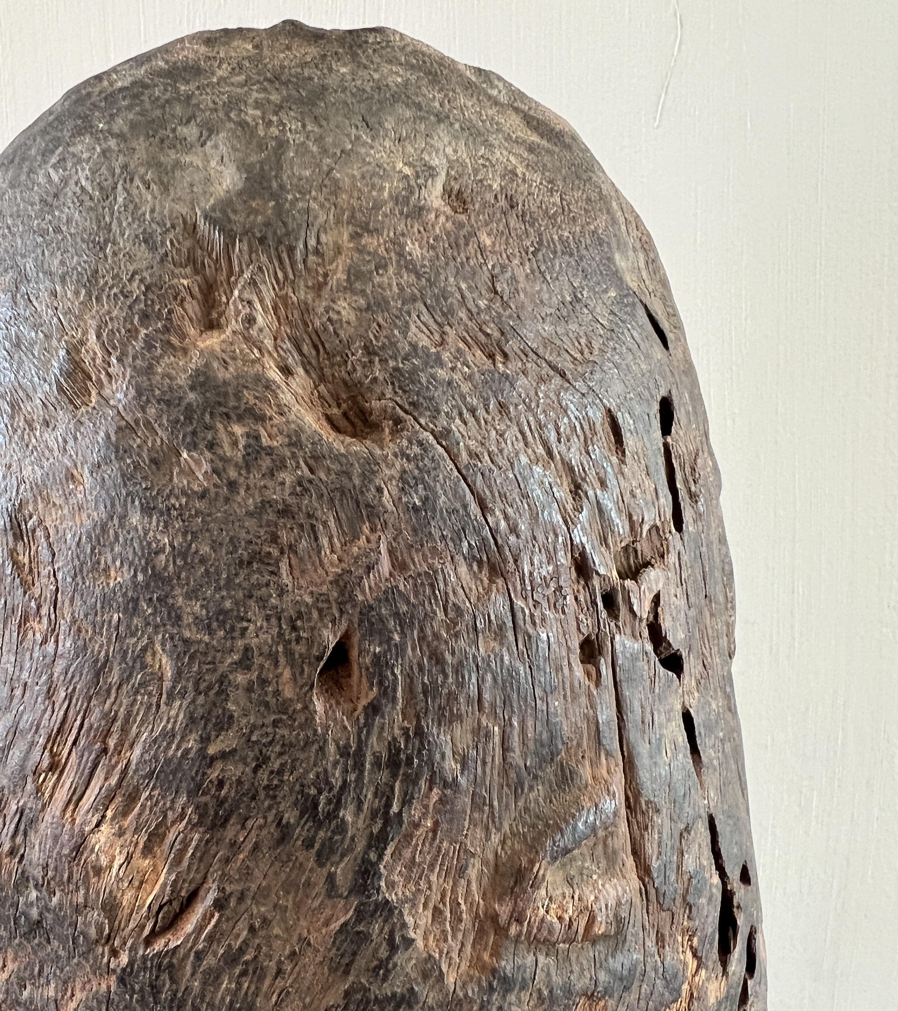 Sculpture de tête primitive abstraite de Dogon en vente 7