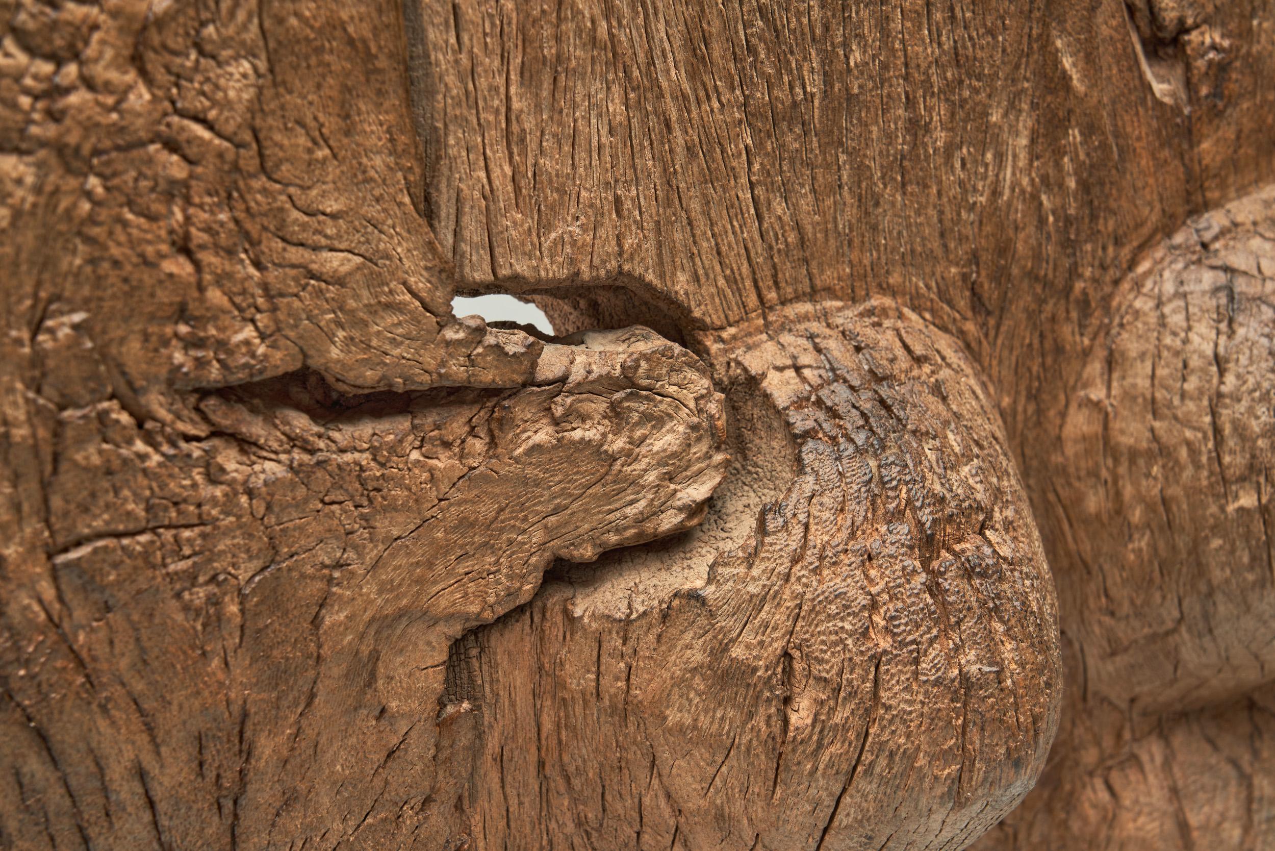 Porte Dogon avec détails sculptés, Mali Début du 20e siècle en vente 3