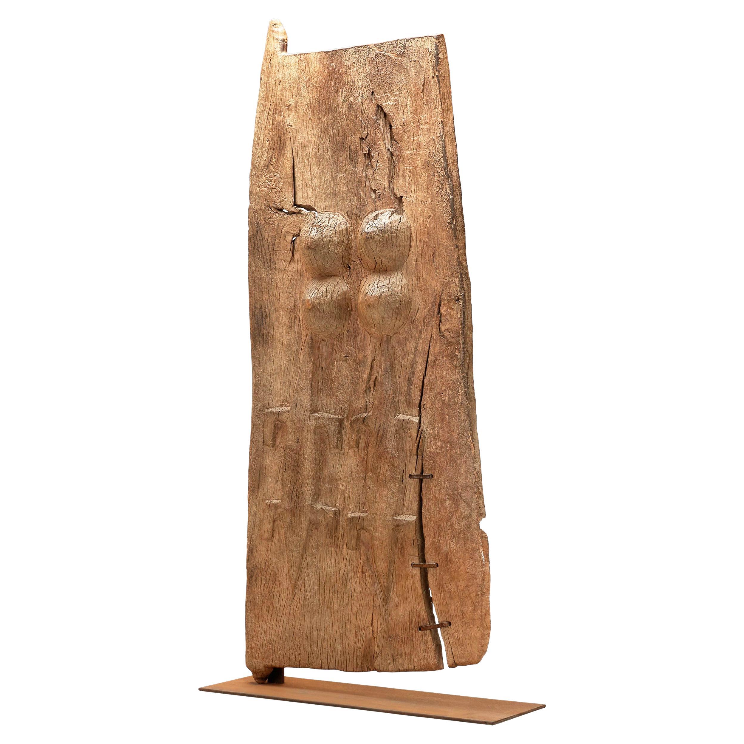 Porta Dogon con dettagli intagliati, Mali Inizio XX secolo
