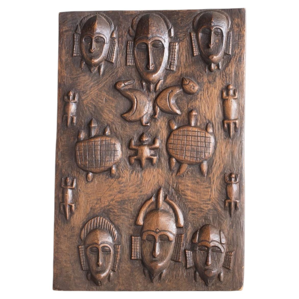 Dogon Granary Door, Early-Mid 20th Century