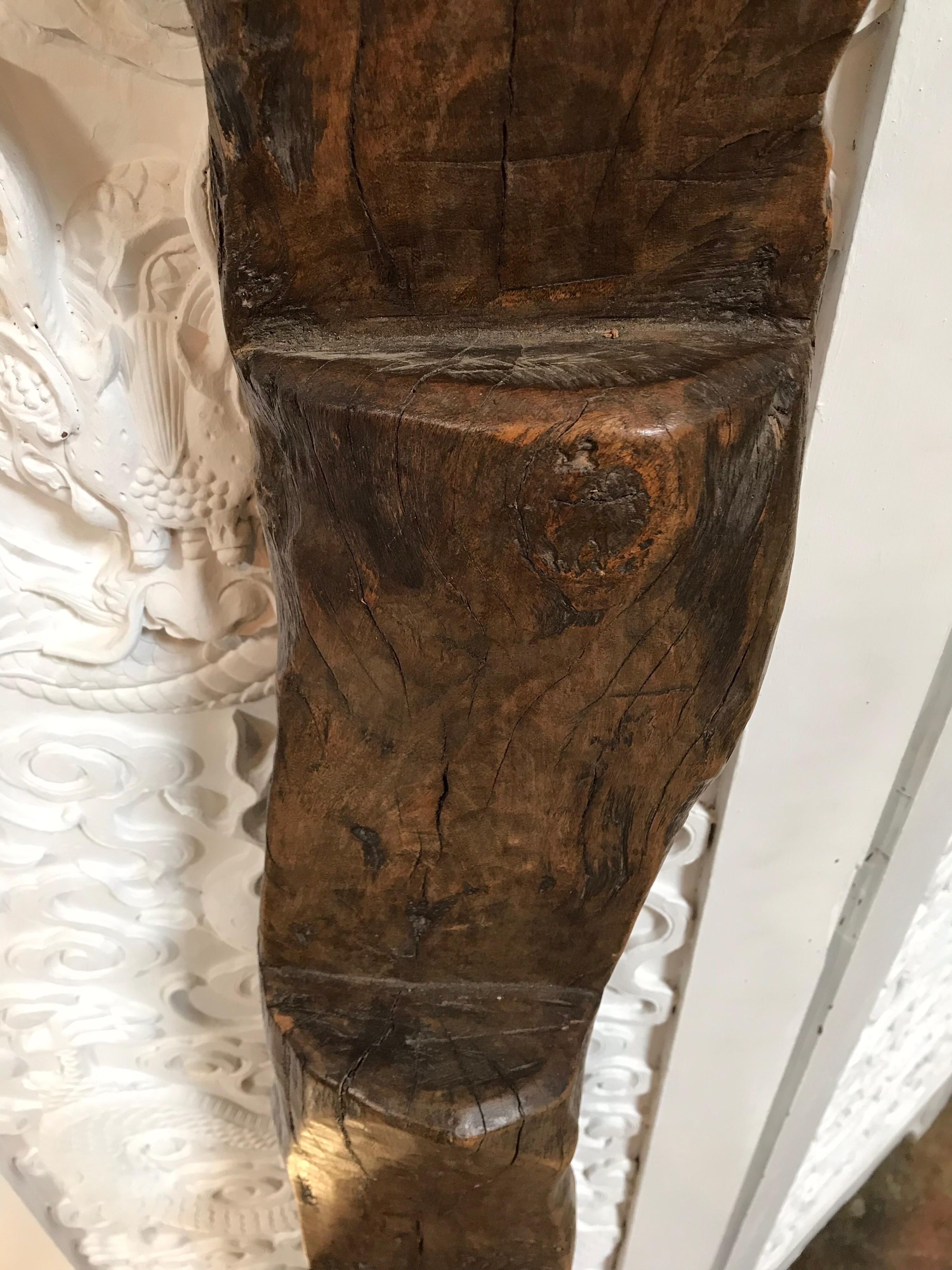Wood Dogon Ladder, 6-Feet For Sale