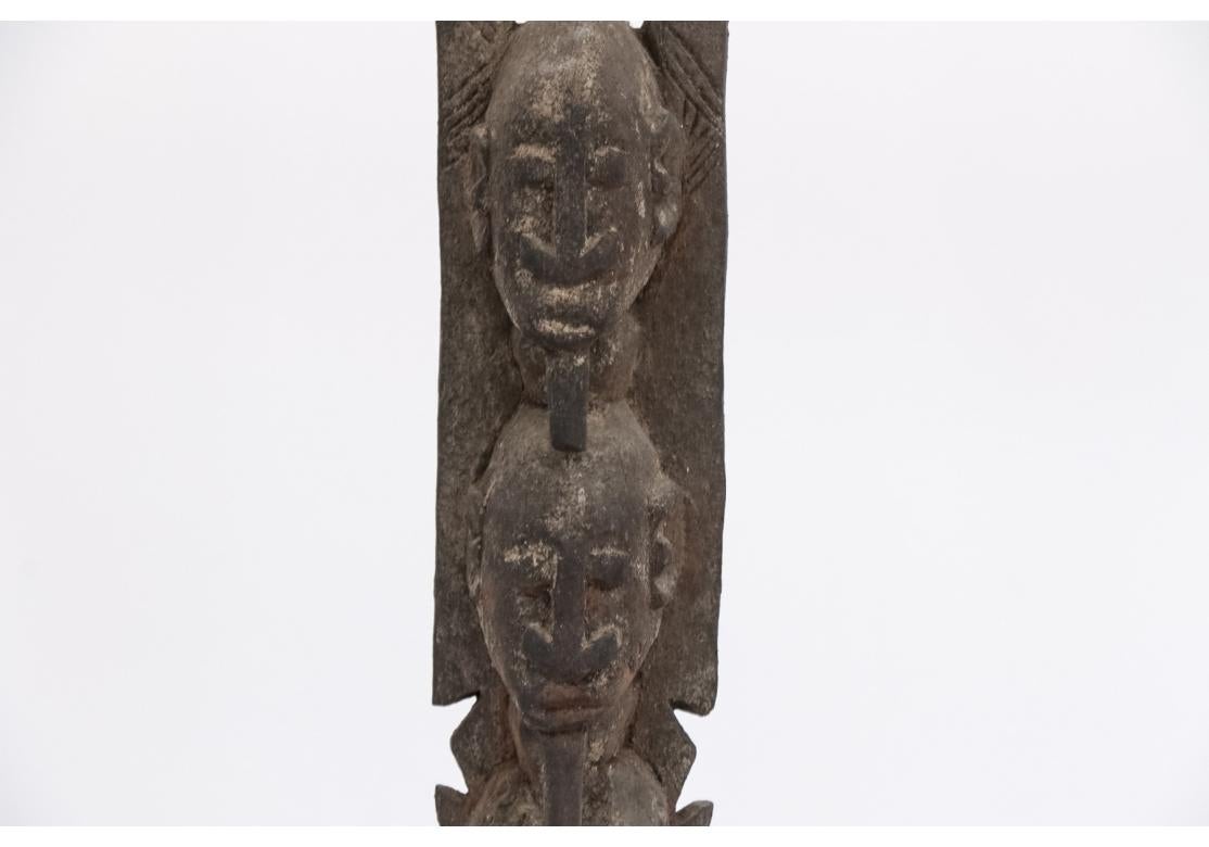 Dogon Tribe Double Ancestor Figure Sculpture (Stammeskunst) im Angebot