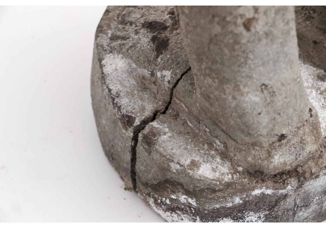 Dogon Tribe Double Ancestor Figure Sculpture im Zustand „Starke Gebrauchsspuren“ im Angebot in Bridgeport, CT