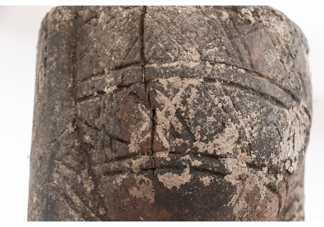 Dogon Tribe Double Ancestor Figure Sculpture (Holz) im Angebot