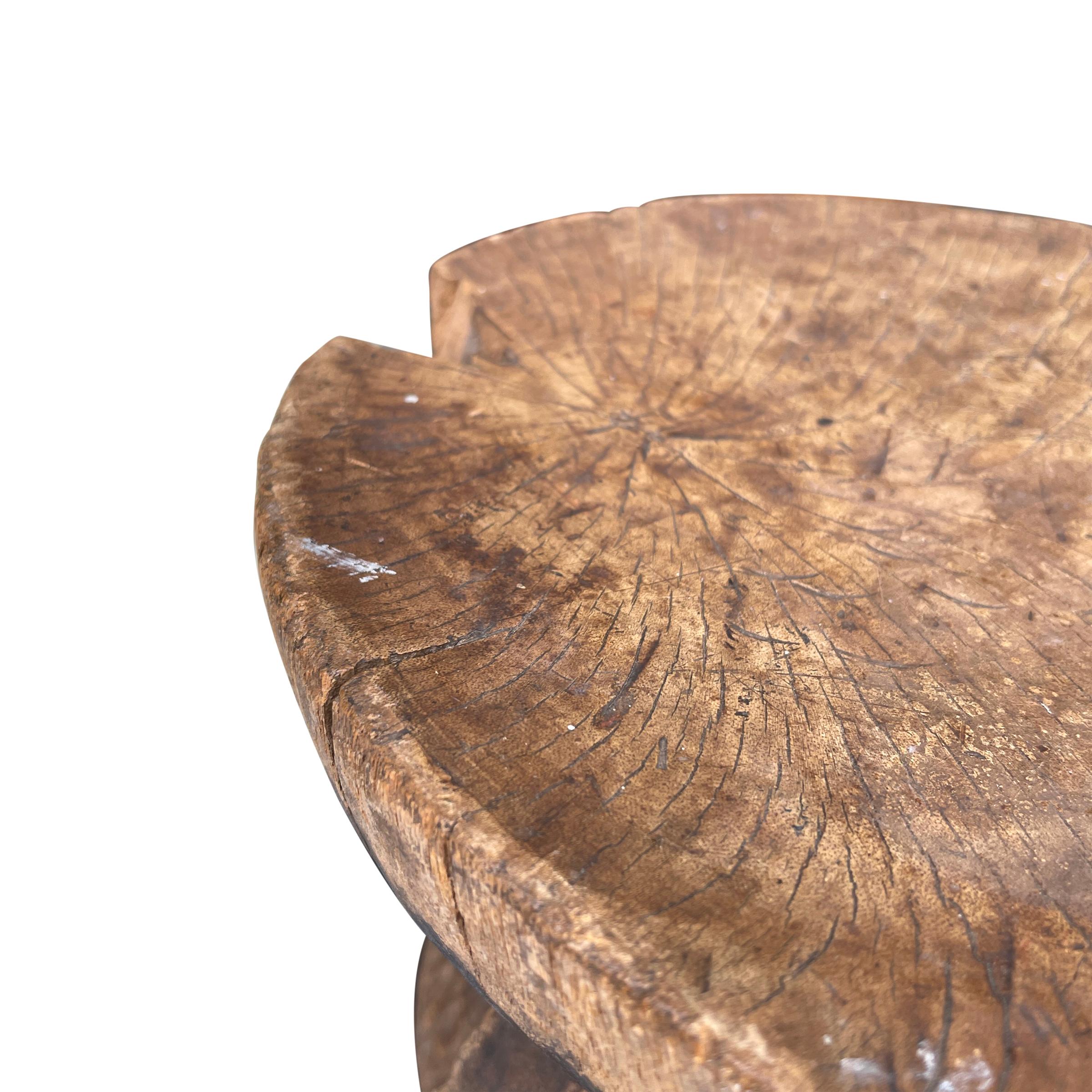 Dogon Wooden Stool In Good Condition In Chicago, IL