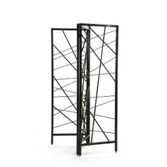 Doheny Room Screen in Lacquered Ebony by Innova Luxuxy Group
