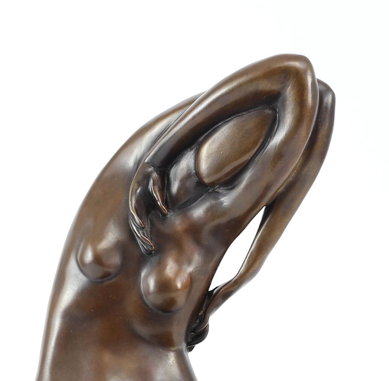 Patinated Dohrs, Marjorie Bronze Seated Nude Female, Modernist For Sale