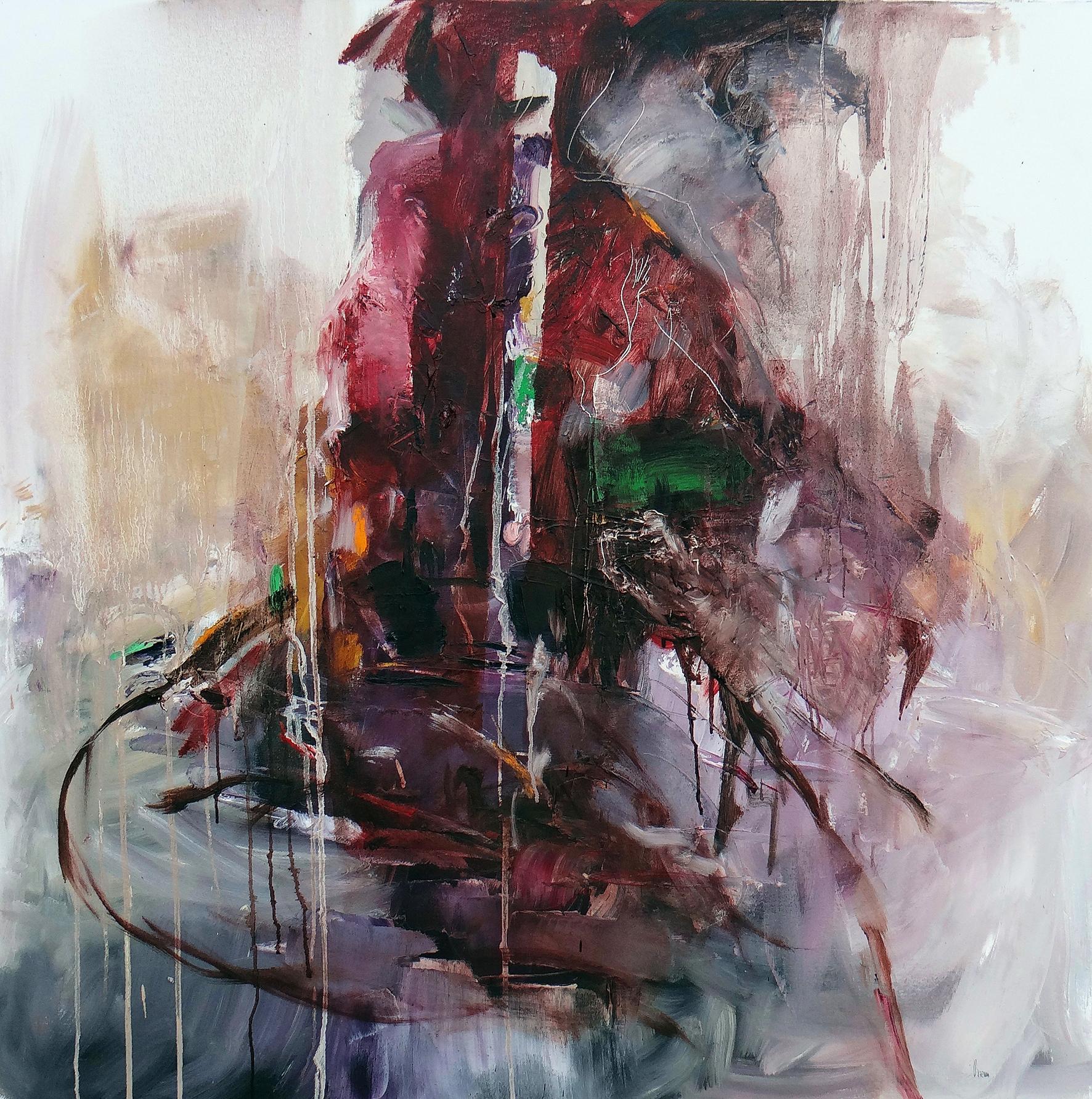 Olio su tela

Doïna Vieru è un'artista ecuadoriana-moldava nata nel 1978 che vive e lavora in Francia, a Parigi. Ha sempre preferito pas/pas/passionalmente l'immagine alla parola e tutto questo nonostante le crisi di Bartlébysme. Tra "preferirei di