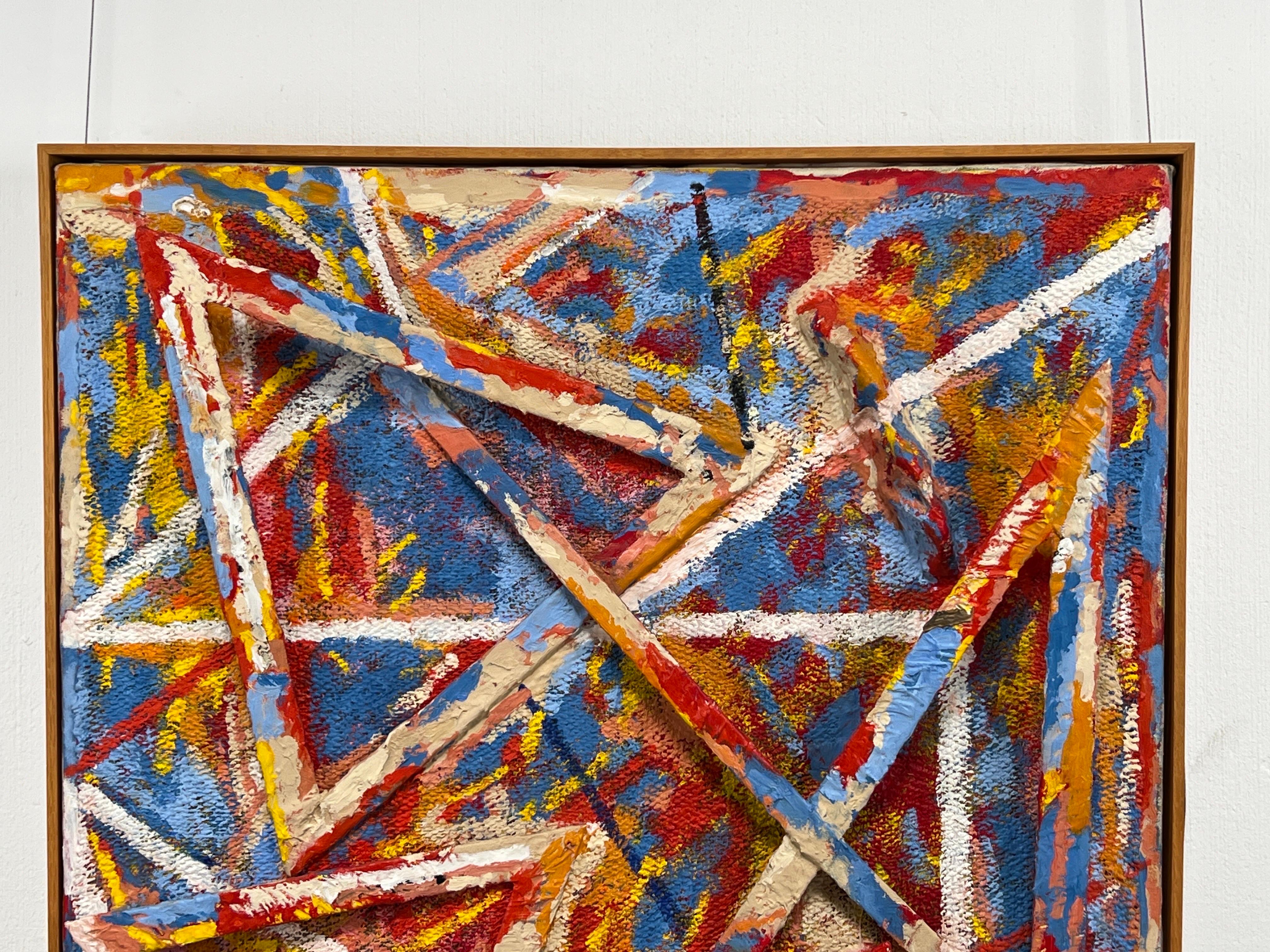 Painted Doing the Best I Can, 3D Abstraction by Danny Williams For Sale