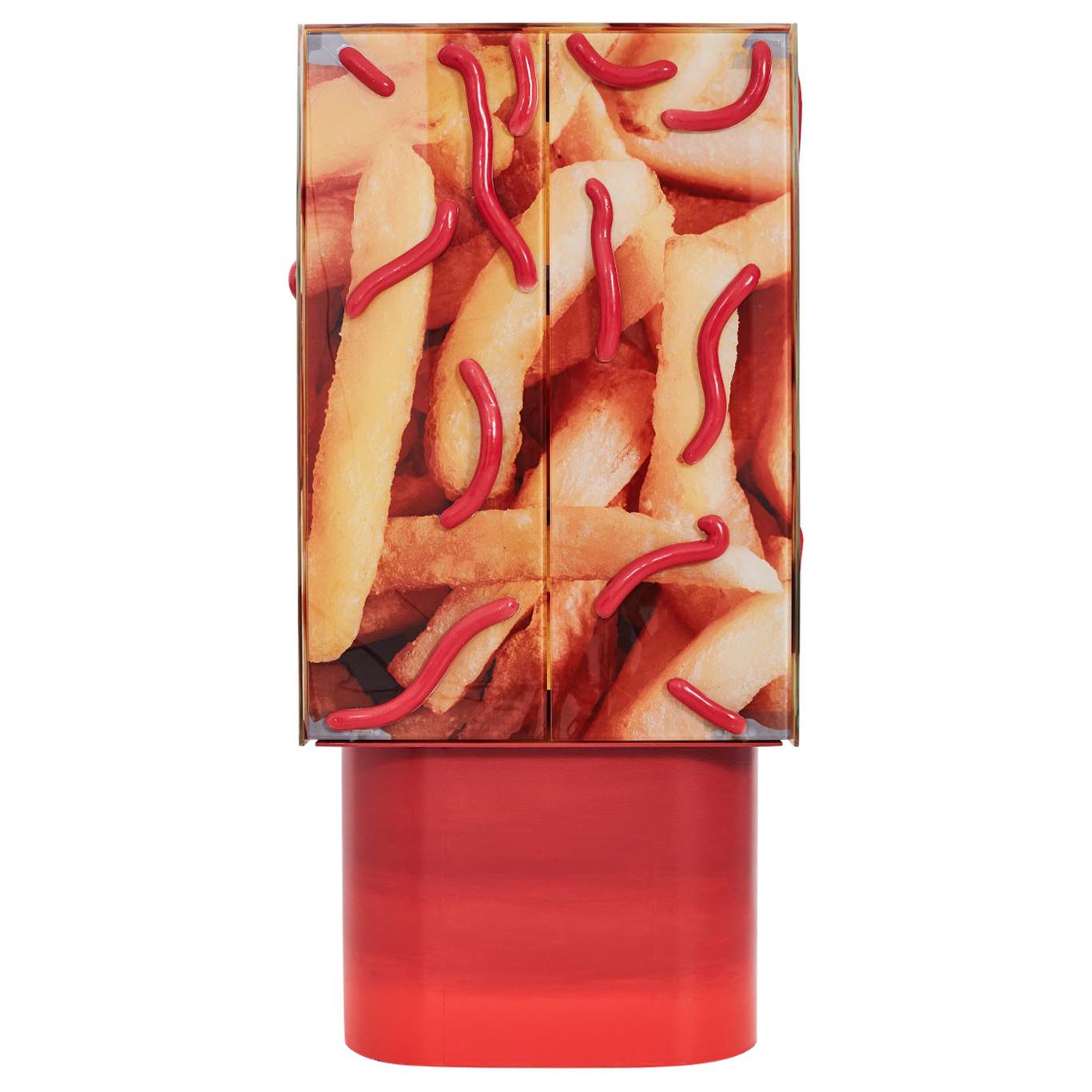 Dokter and Misses, Cry Baby, HandPainted Steel and African Walnut