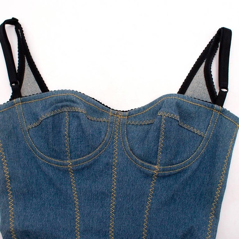 dolce gabbana jean dress