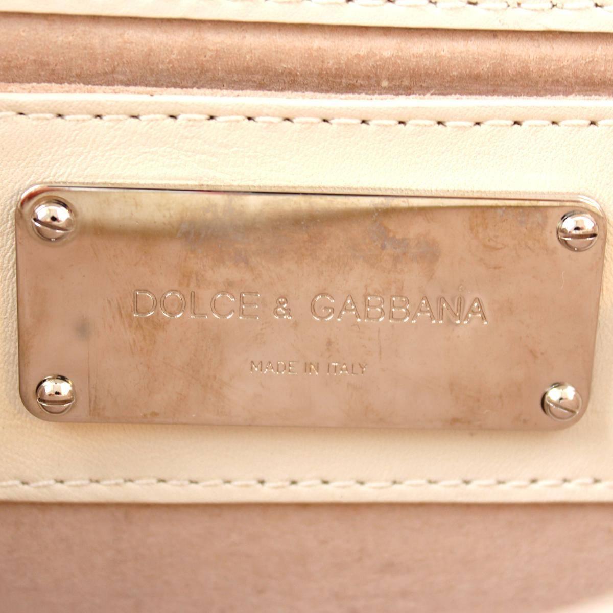 Dolce & Gabbana Reptile Pochette In Good Condition For Sale In Gazzaniga (BG), IT