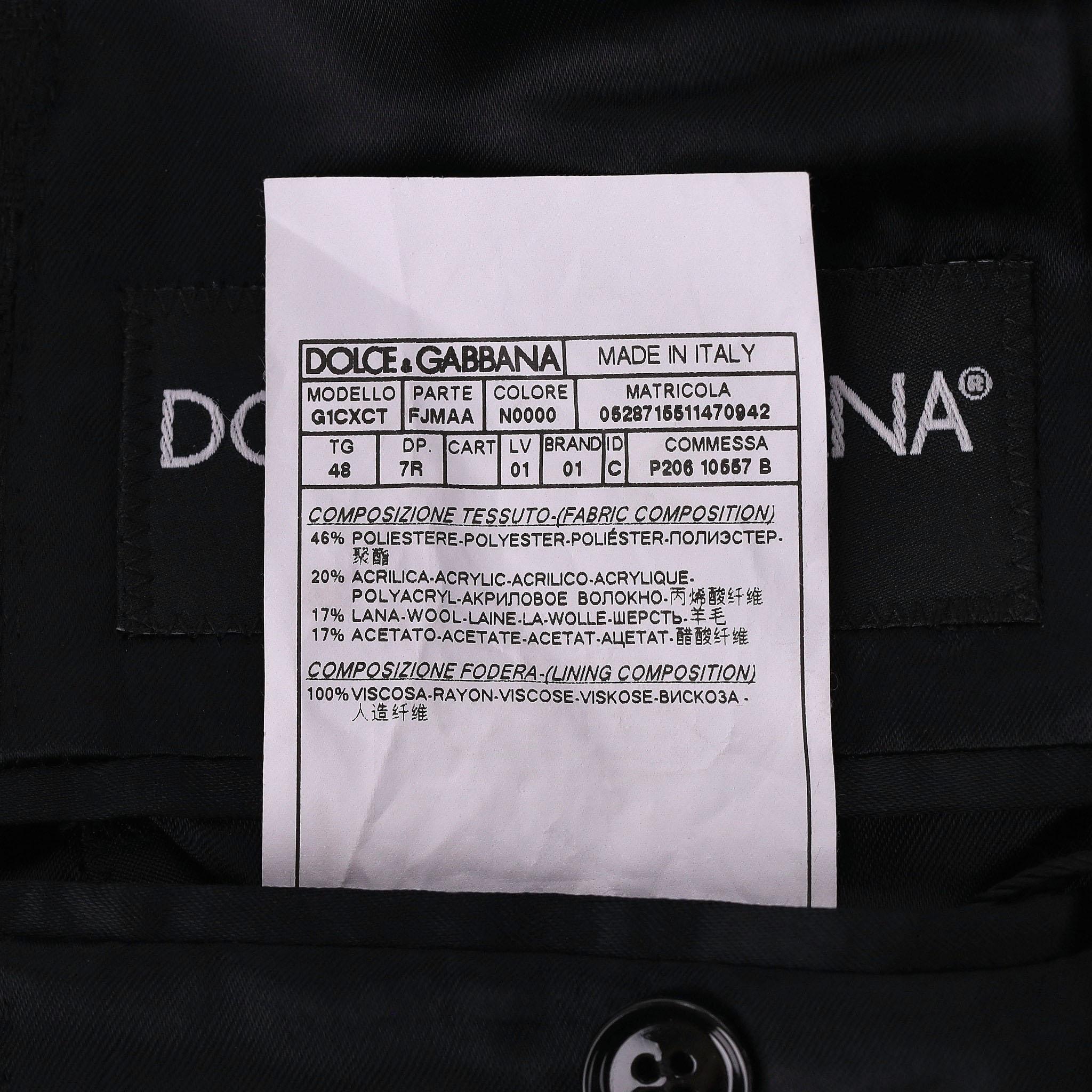 Dolce & Gabbana Floral Jacquard Baroque Jacket For Sale 1