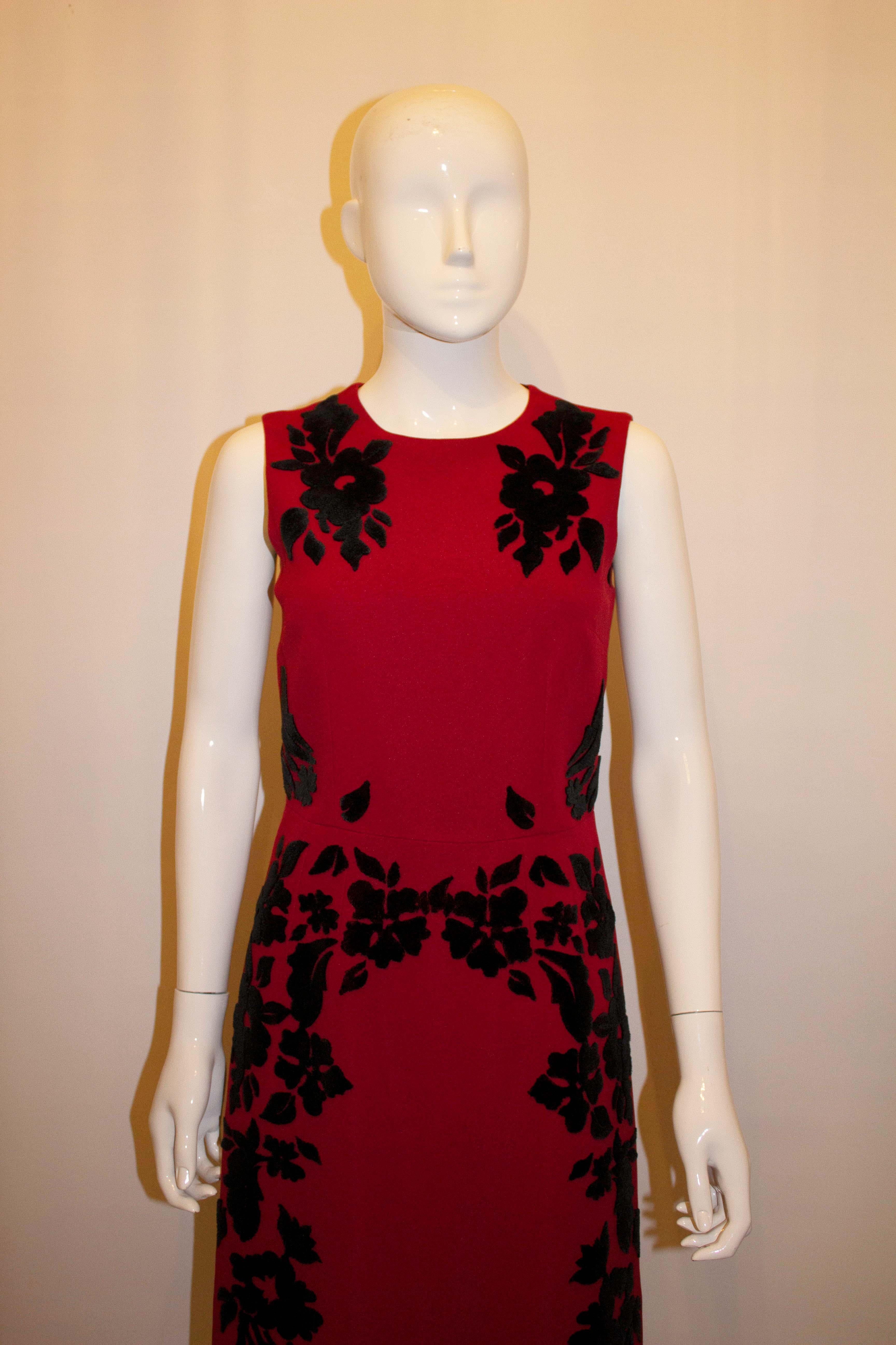 Rouge Dolce and Gabanna - Robe noire et rouge en vente