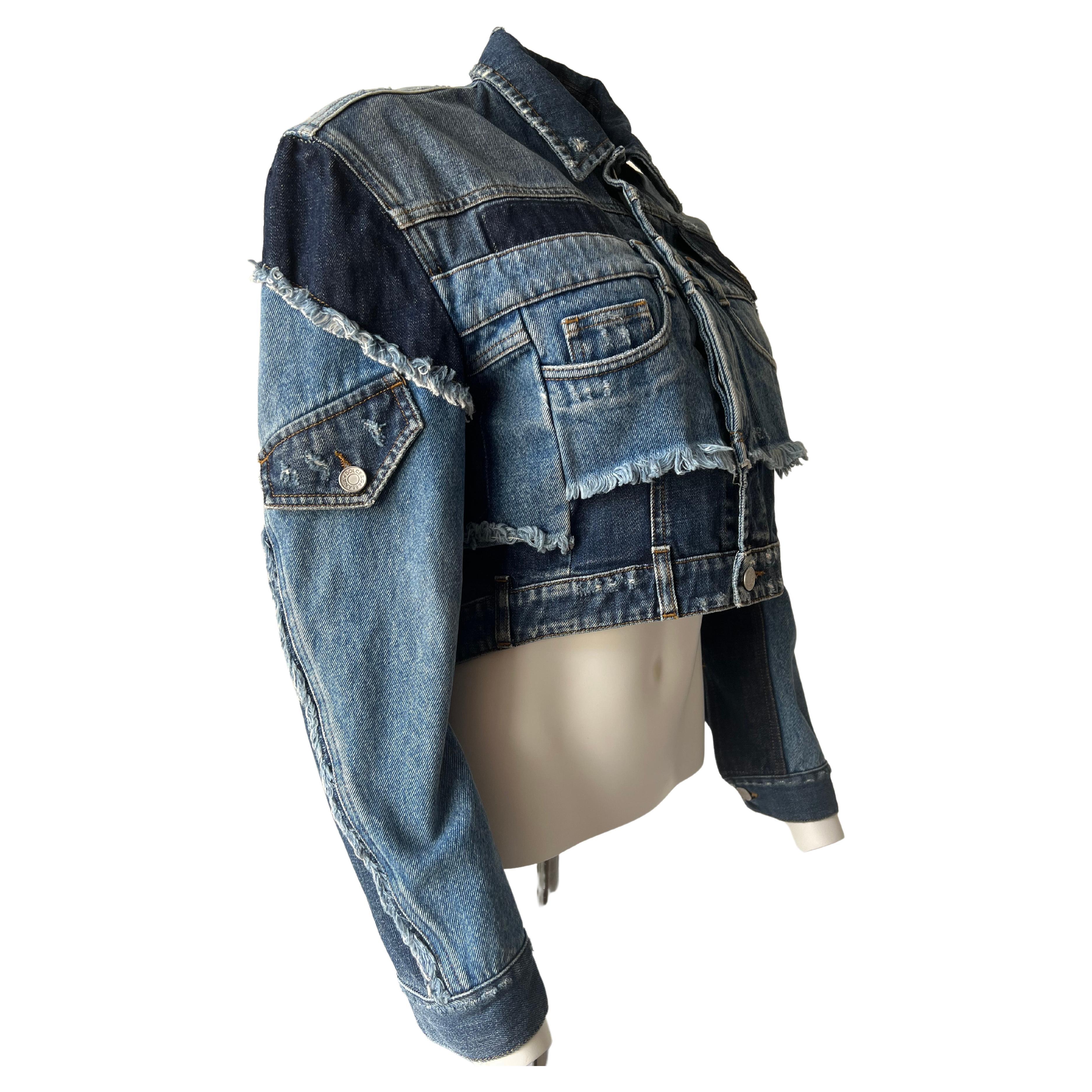 Dolce and Gabanna Denim Jacket In Good Condition For Sale In Palm Beach, FL