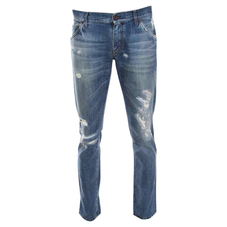 dolce gabbana 14 gold jeans